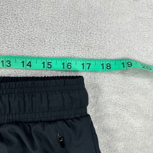 Alo Yoga 2-in-1 Athletic Shorts Men Large Black Grey Built-in Leggings Gym Run - Picture 7 of 9